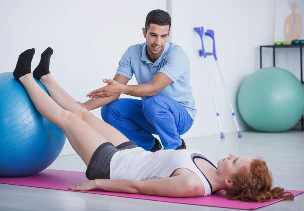 professional physiotherapist and sportswoman